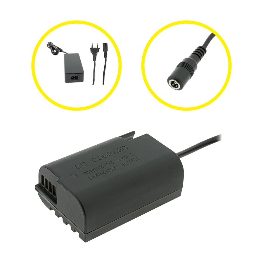 Patona Coupler Set Panasonic DMW-BLK22