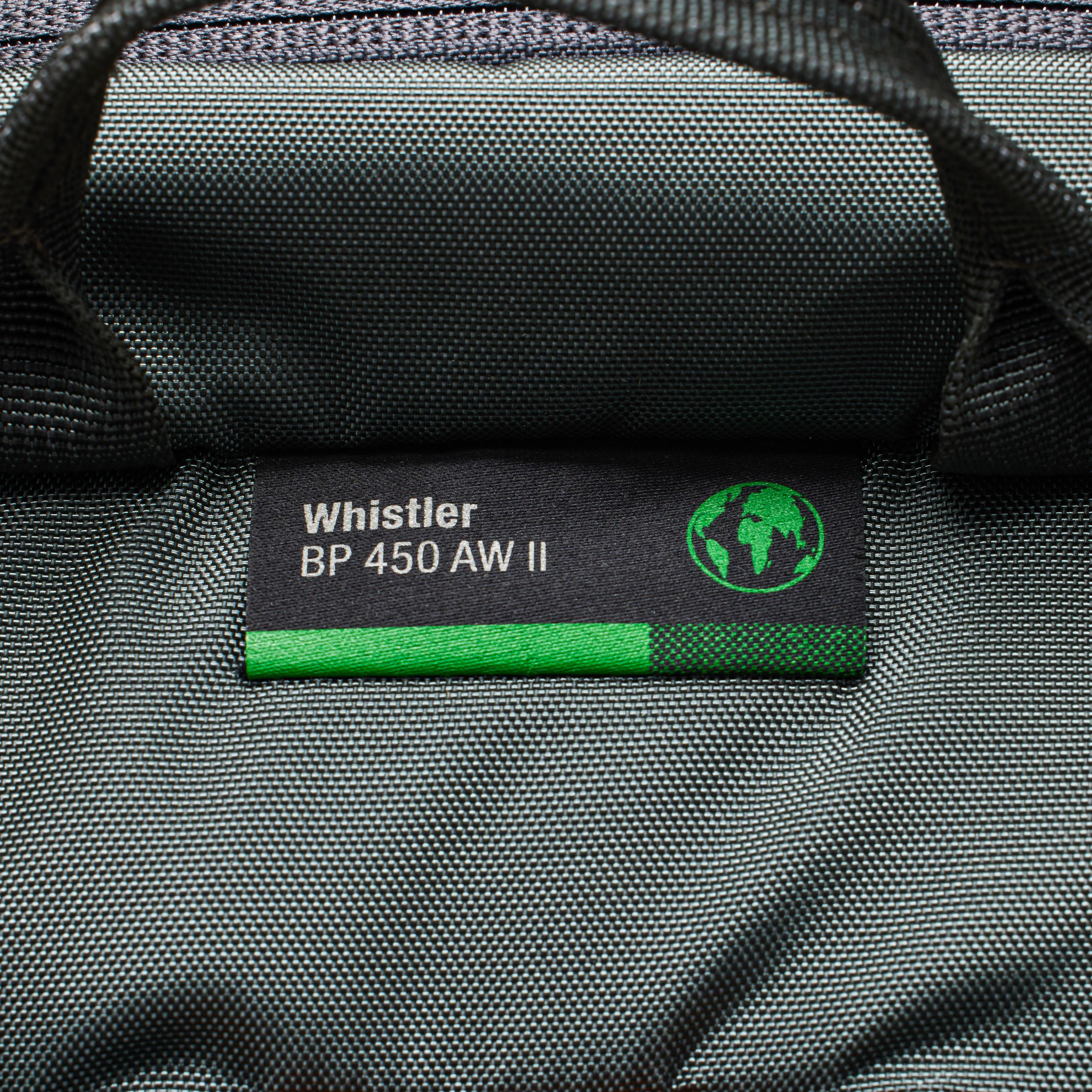 Lowepro Whistler BP 450 AW II Green Line