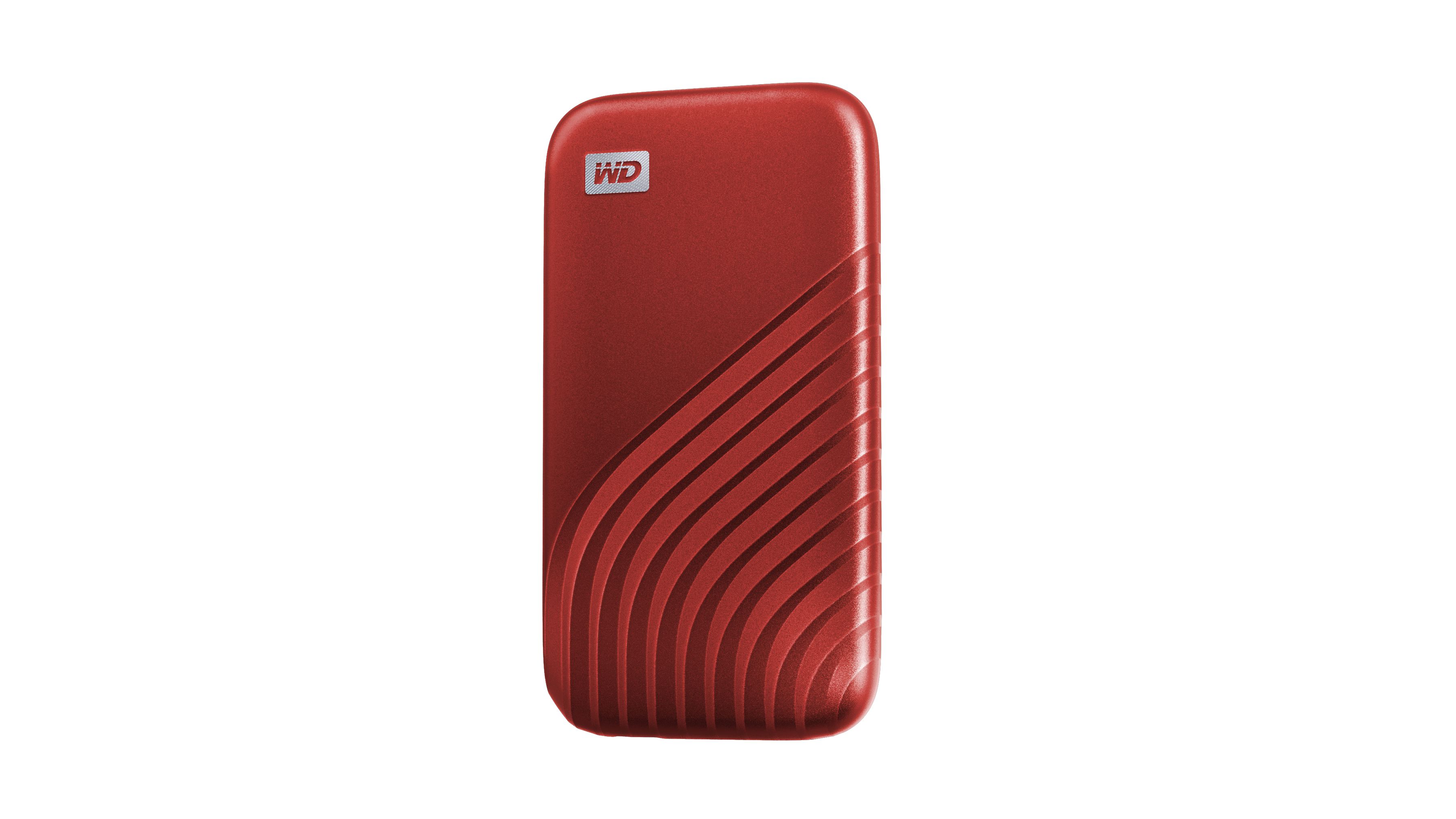 WD My Passport SSD 1TB red