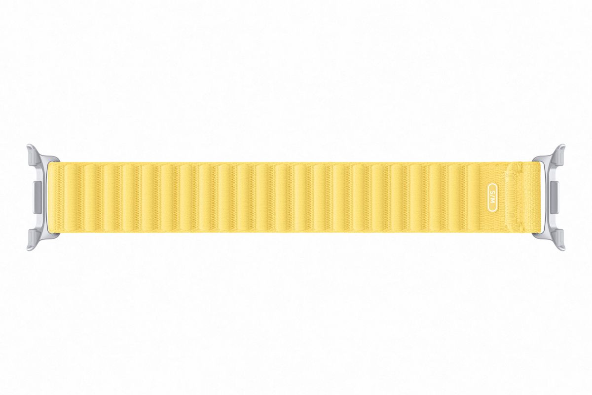 Samsung Watch 9 Fabric Band (S/M) Yellow