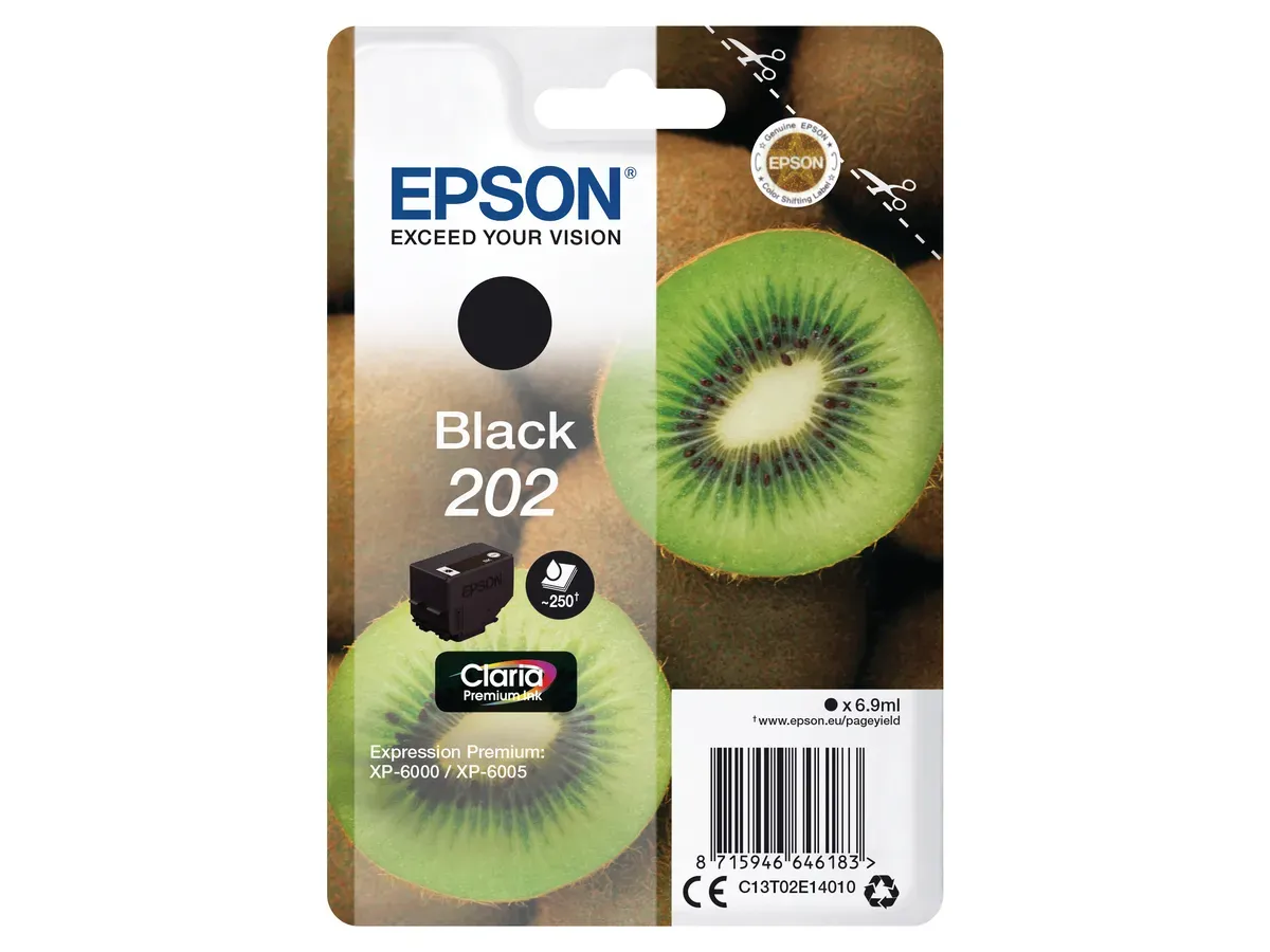 EPSON Ink 202 black T02E140