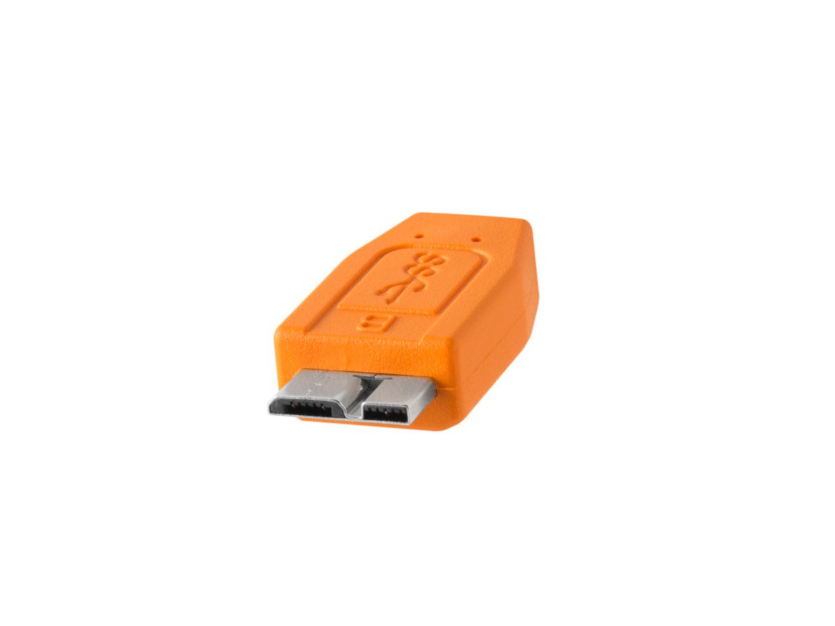TetherPro USB 3.0 to Micro-B 4.6m Org