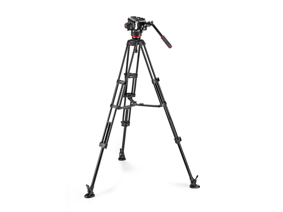 Manfrotto 504X Head w/Twin Leg Alu MS