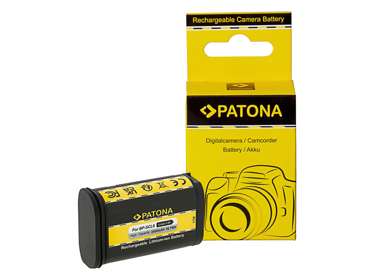Patona Batterie Leica BP-SCL6