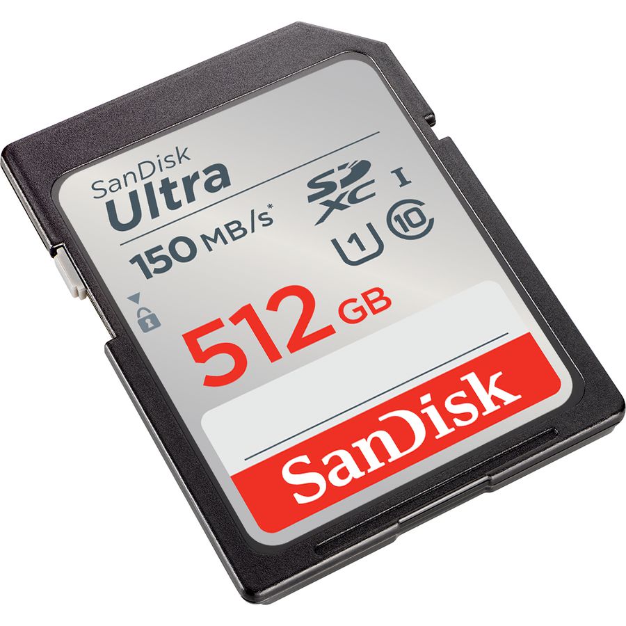SanDisk Ultra 150MB/s SDXC 512GB
