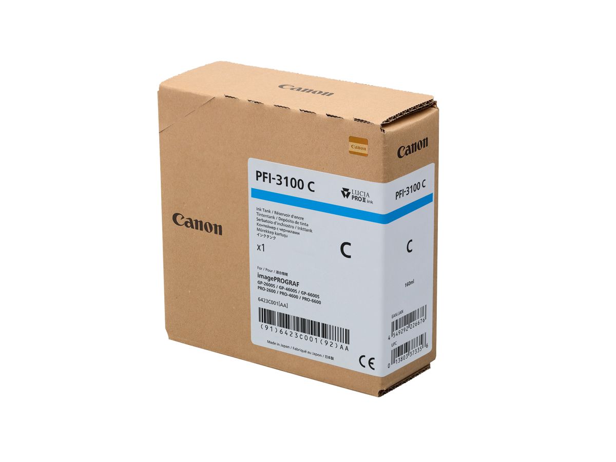Canon PFI-3100 Cyan