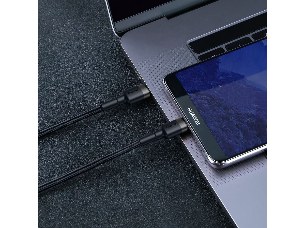 Baseus USB-C to USB-C 1m 60W black