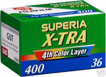 Fujifilm Superia 400 X-TRA 135-36