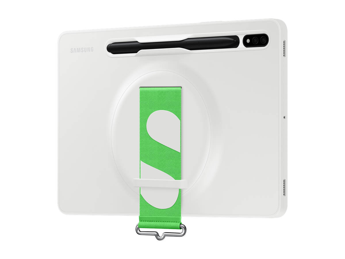 Samsung Tab S8 Strap Cover white