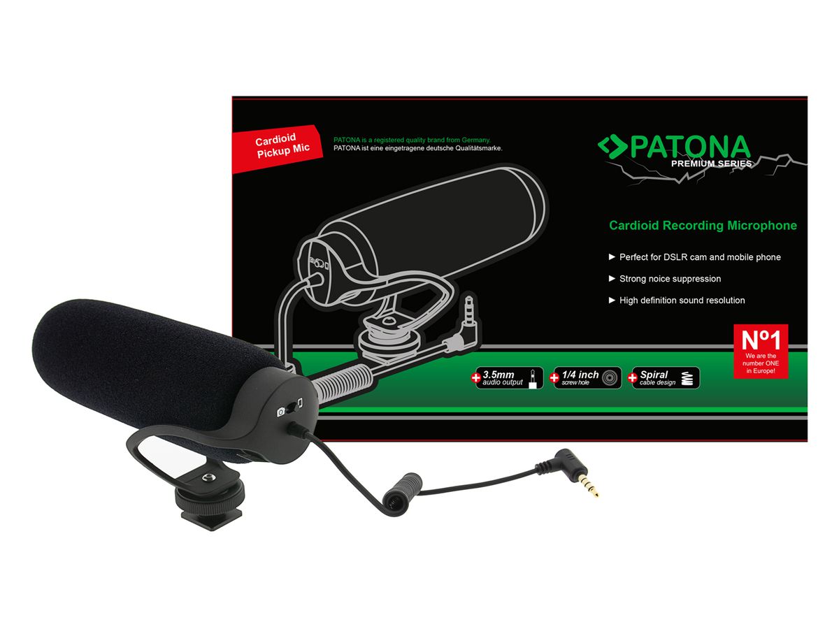 Patona Premium Mikrofon + Lavalier Set