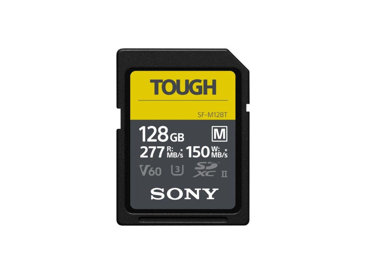 Sony SF-M Tough SDXC 128GB UHS-II 277MBs