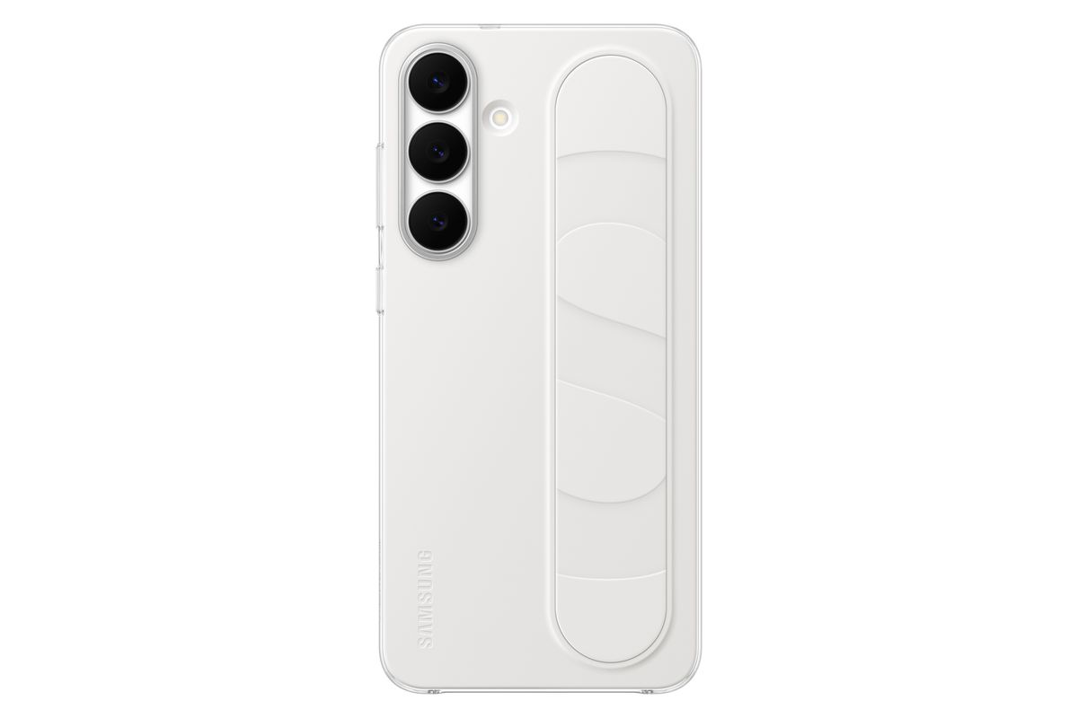 Samsung S25 FE Standing Grip Case White