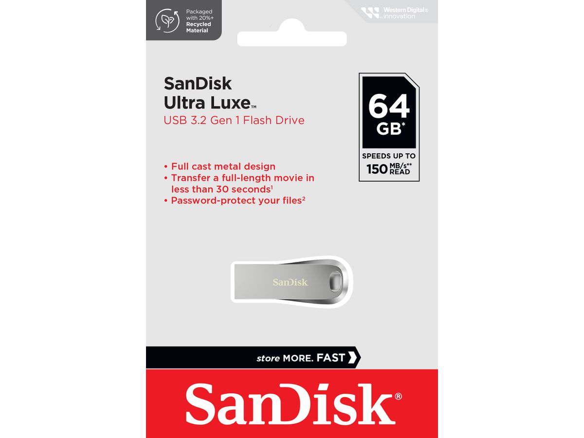 SanDisk Ultra Luxe USB 3.2 64GB