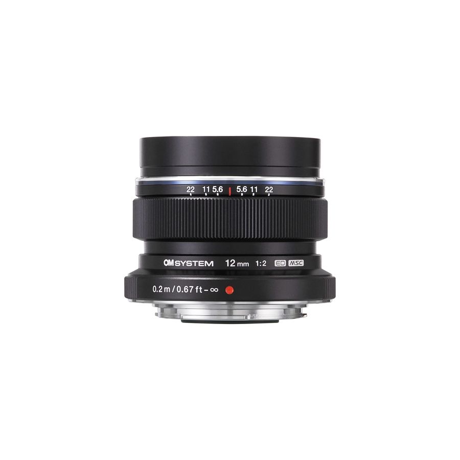 OM System m.Zuiko 12mm F2.0 black
