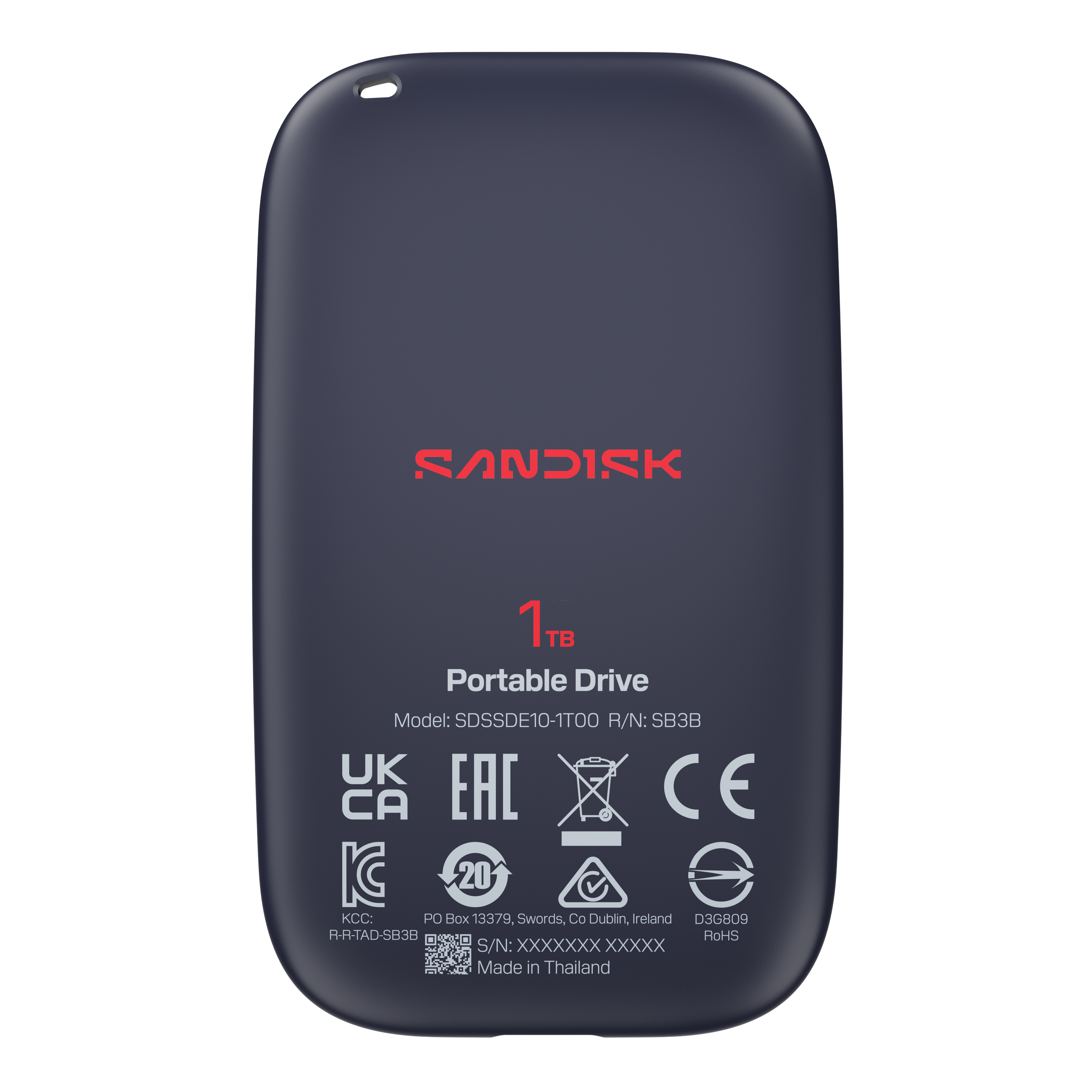 SANDISK Portable Drive 600MB/s 500GB