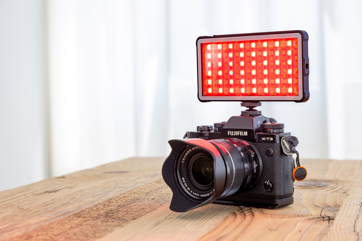 Patona RGB Videolicht mit Powerbank