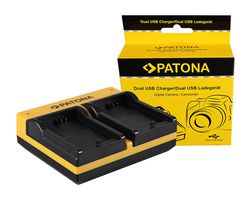 Patona Chargeur Dual USB Canon LP-E5