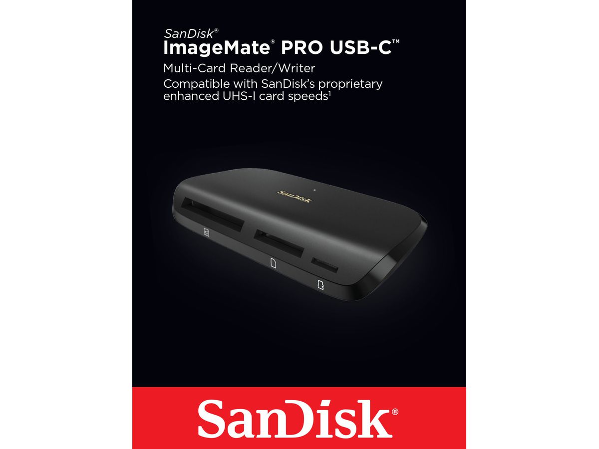 SanDisk ImageMatePRO UHS-II USB-C Reader