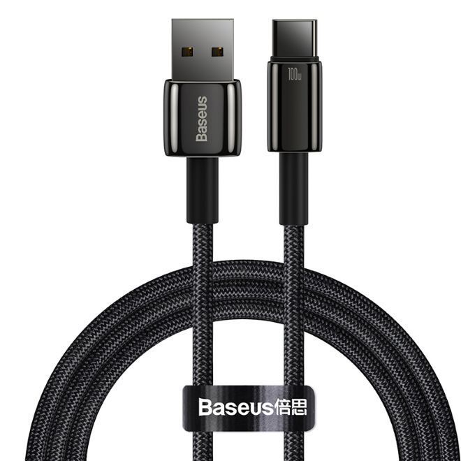 Baseus USB-A to USB-C 1m Black