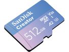 SanDisk Creator 190MB/s microSDXC 512GB