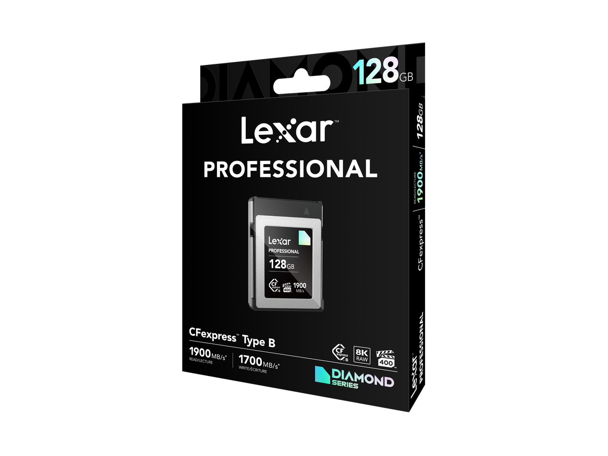 Lexar 1900MB/s CFexpress B 128GB Diamond