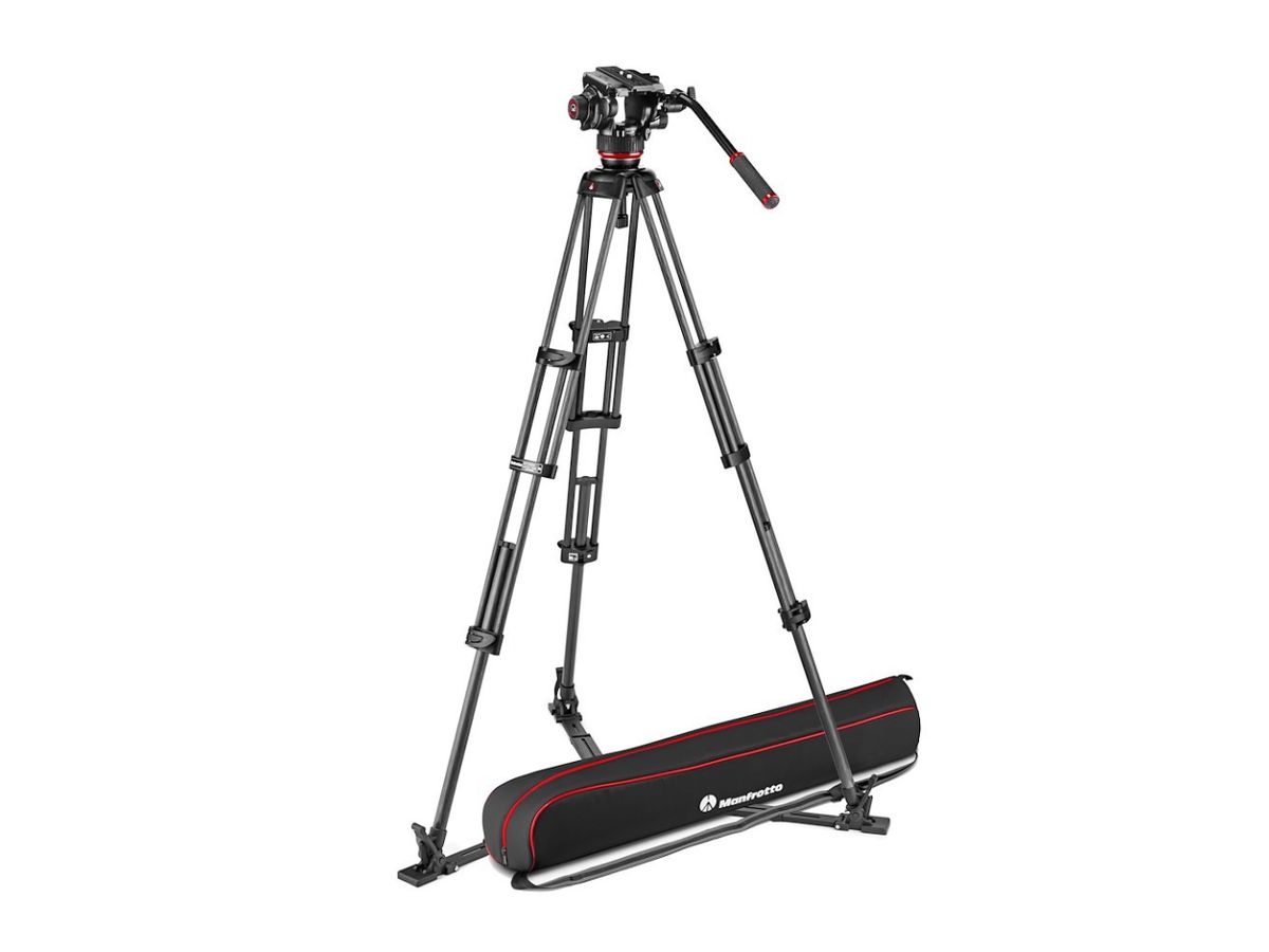 Manfrotto 504X Head w/Twin Leg Carbon GS