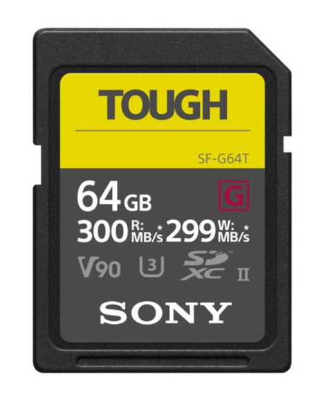 Sony SF-G Tough SDXC UHS-II 64GB 300MB/s