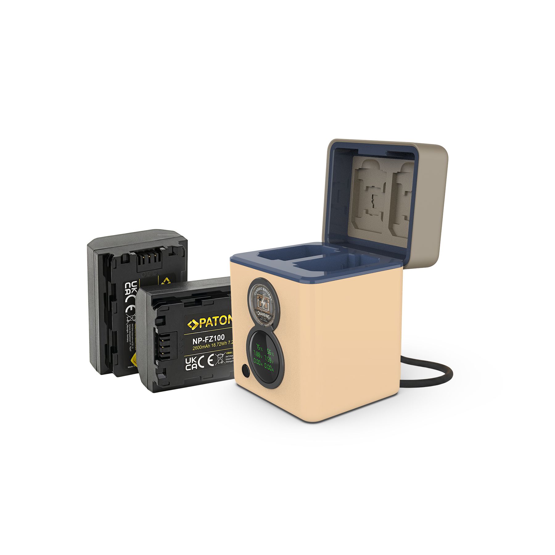 Patona NP-FZ100 Set Chargeur 2 Batterie