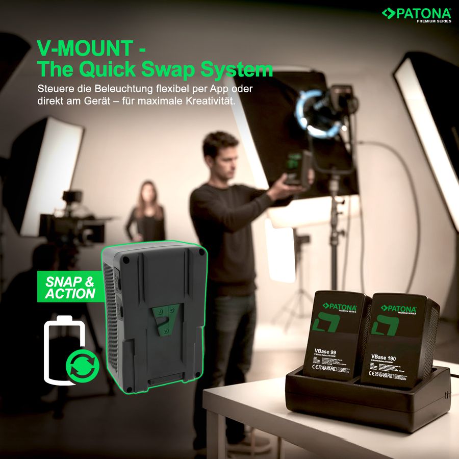 Patona Premium V-Mount 99Wh PD100W