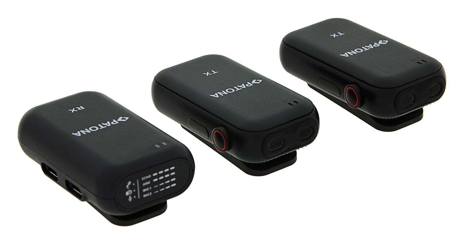 Patona Wireless Lavalier Mikrofon Set