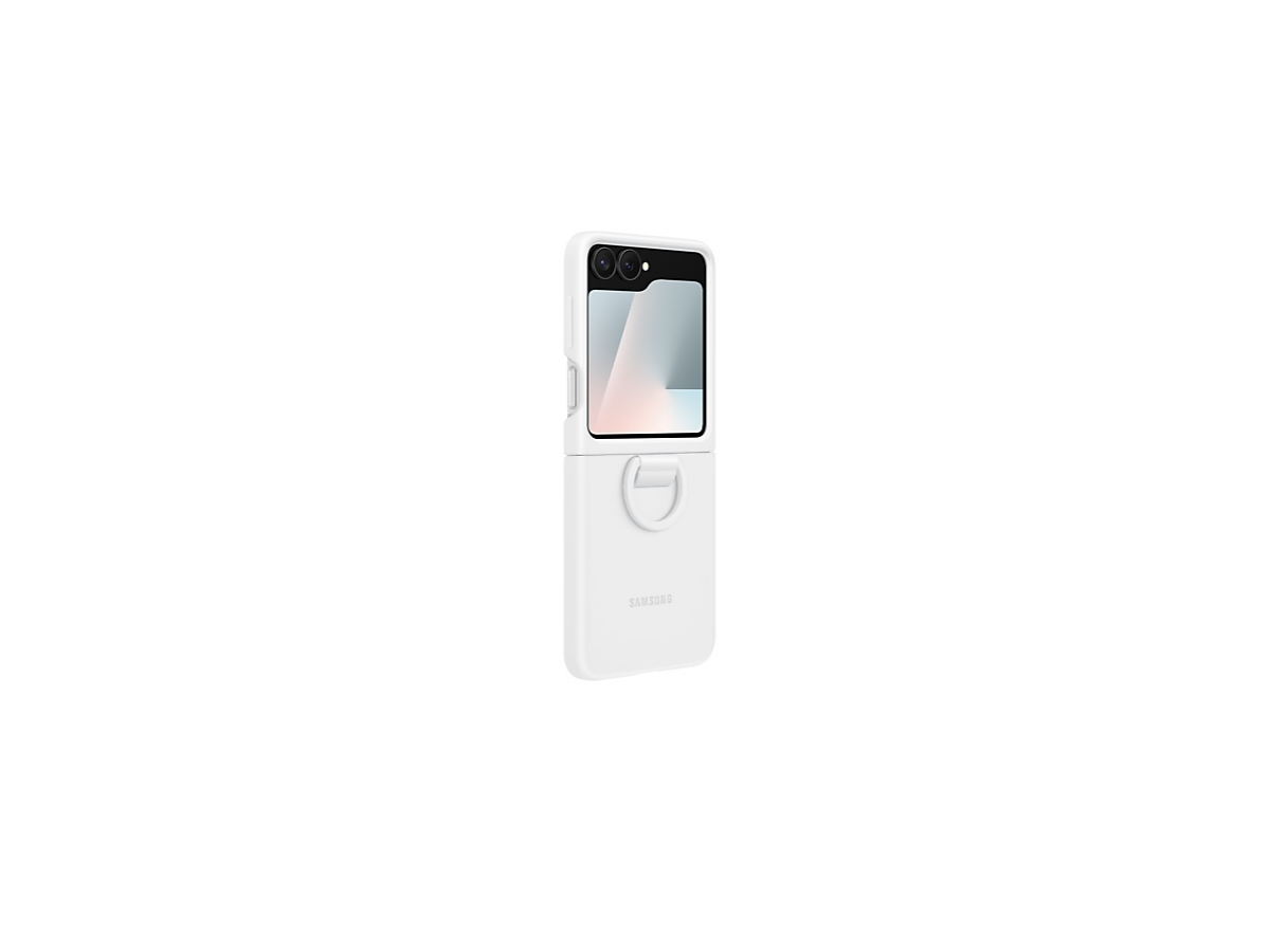 Samsung Flip 7 FE Silicone Case White