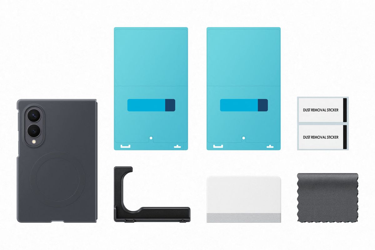 Samsung Fold 8 Silicone Magnet Graphite