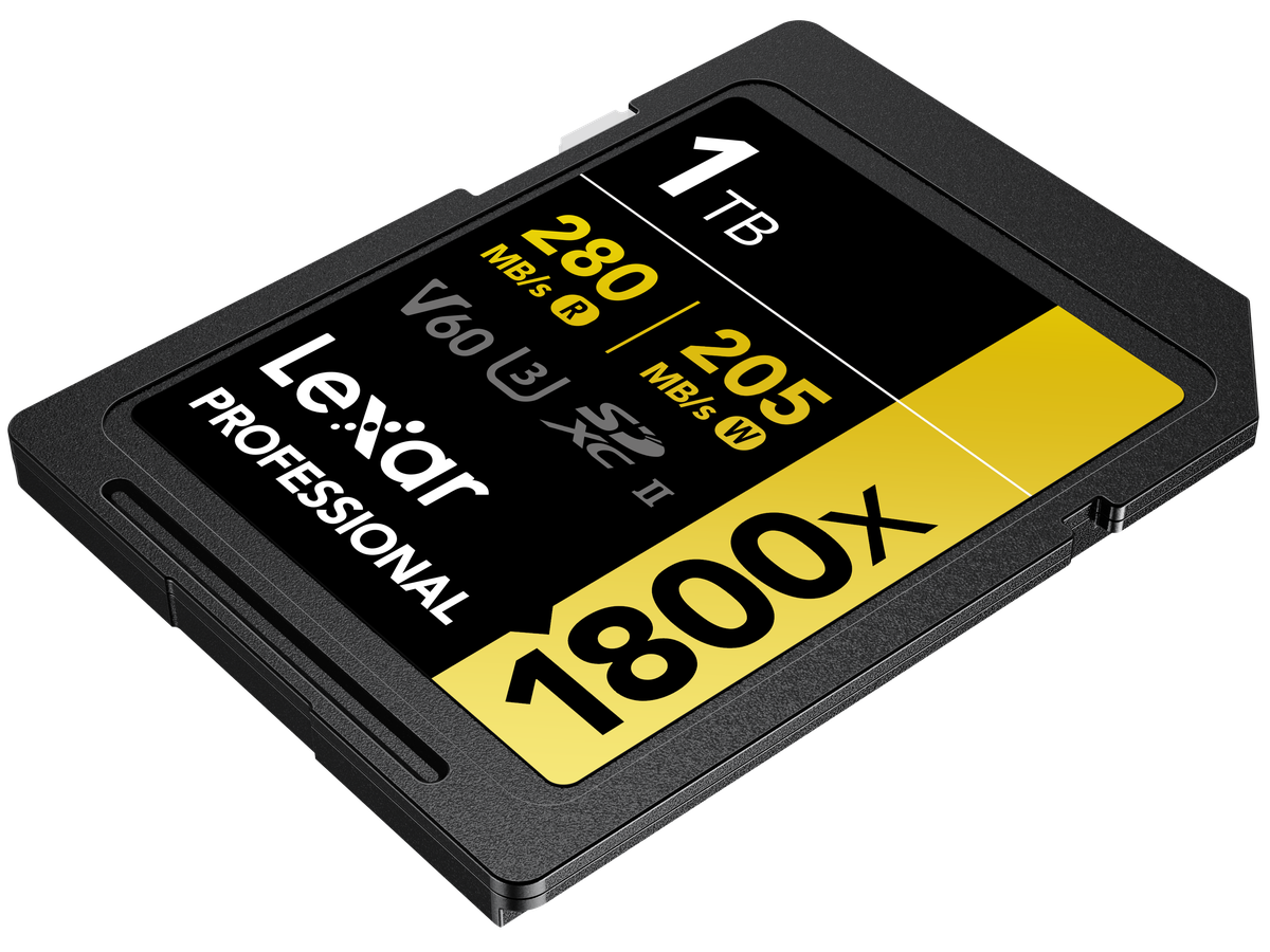 Lexar 1800x UHS-II SDXC 1TB Gold