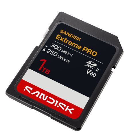 SANDISK Extreme PRO 300MB/s SDXC 1TB