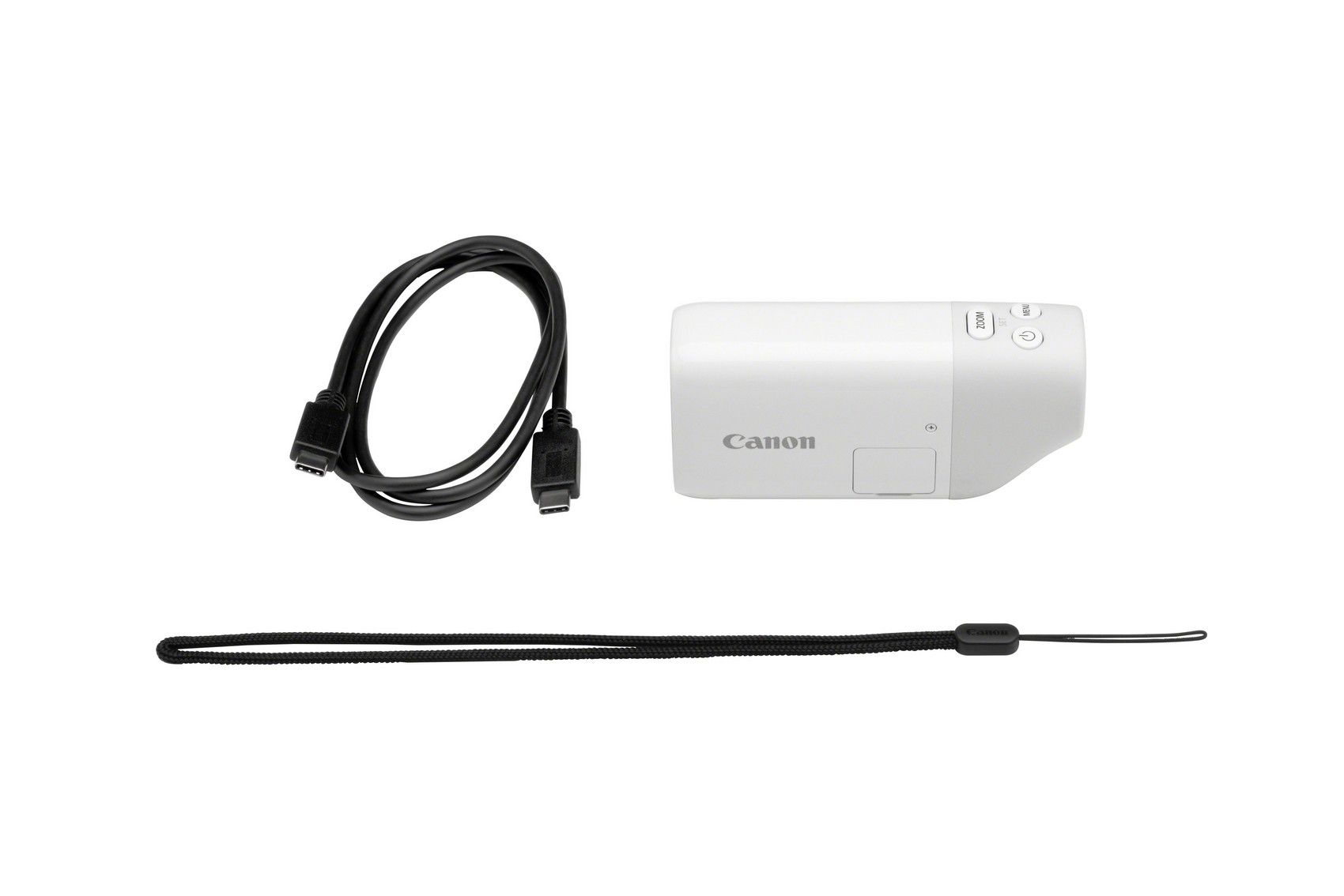 Canon Powershot ZOOM white Essential Kit