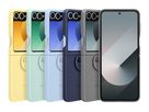 Samsung Flip 6 Silicone Case Blue
