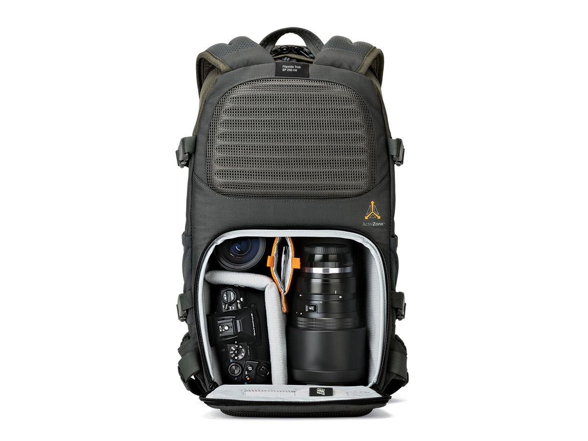 Lowepro Flipside Trek BP 250AW gris/vert