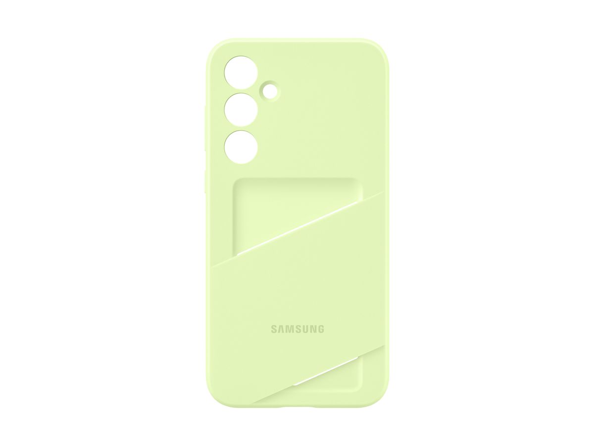 Samsung A35 Card Slot Case Lime