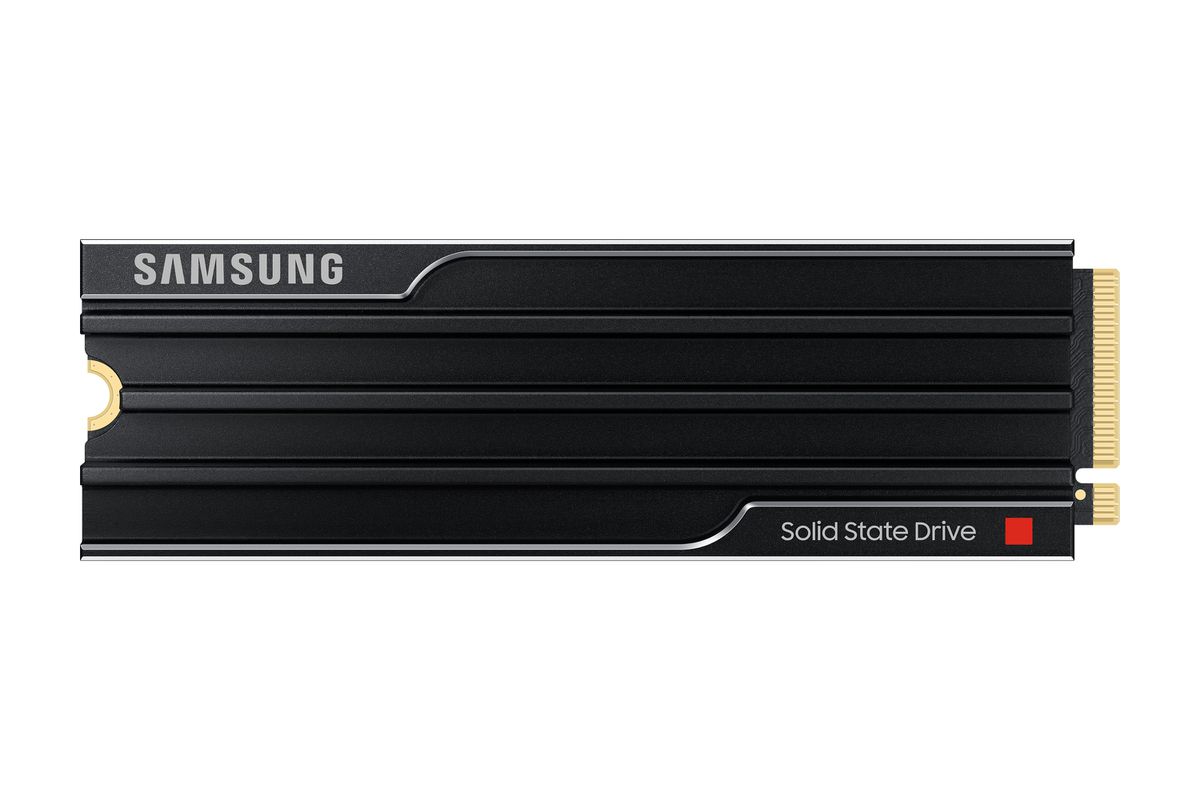 Samsung SSD 9100 PRO NVMe 8TB Heatsink
