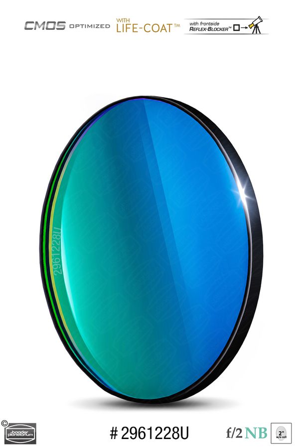 Filtre bande étroite OIII (6.5nm) 47.4mm