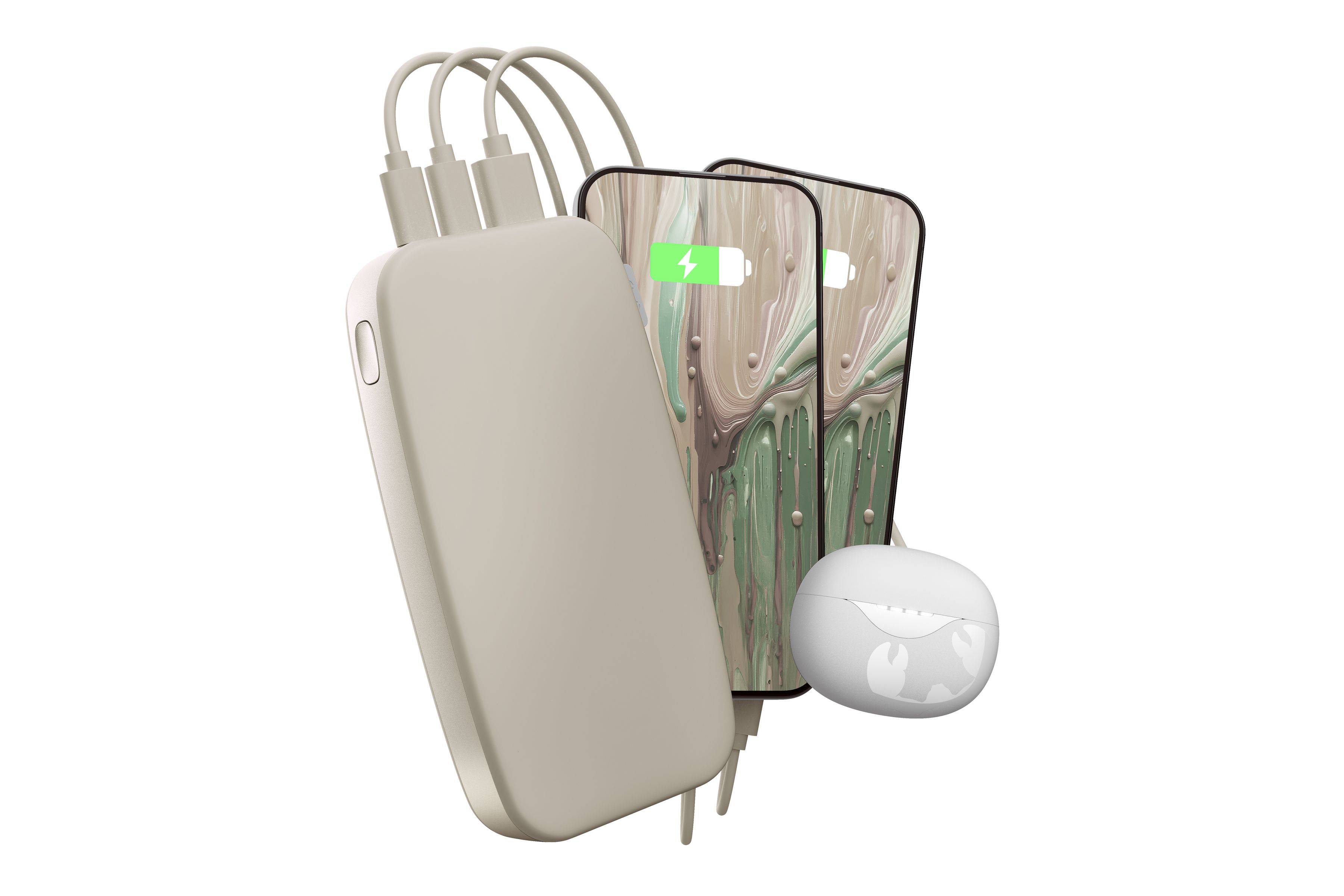 Fresh 'n Rebel Powerbank 24000 mAh Sand