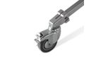 Avenger Baby Roller Stand 290cm Silver