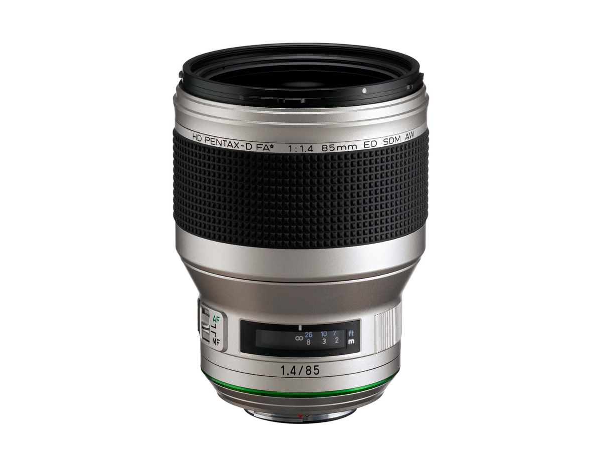 Pentax HD D-FA* 85mm/1.4 SDM AW silver