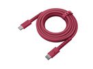 Fresh 'n Rebel USB-C to USB-C Berry Red