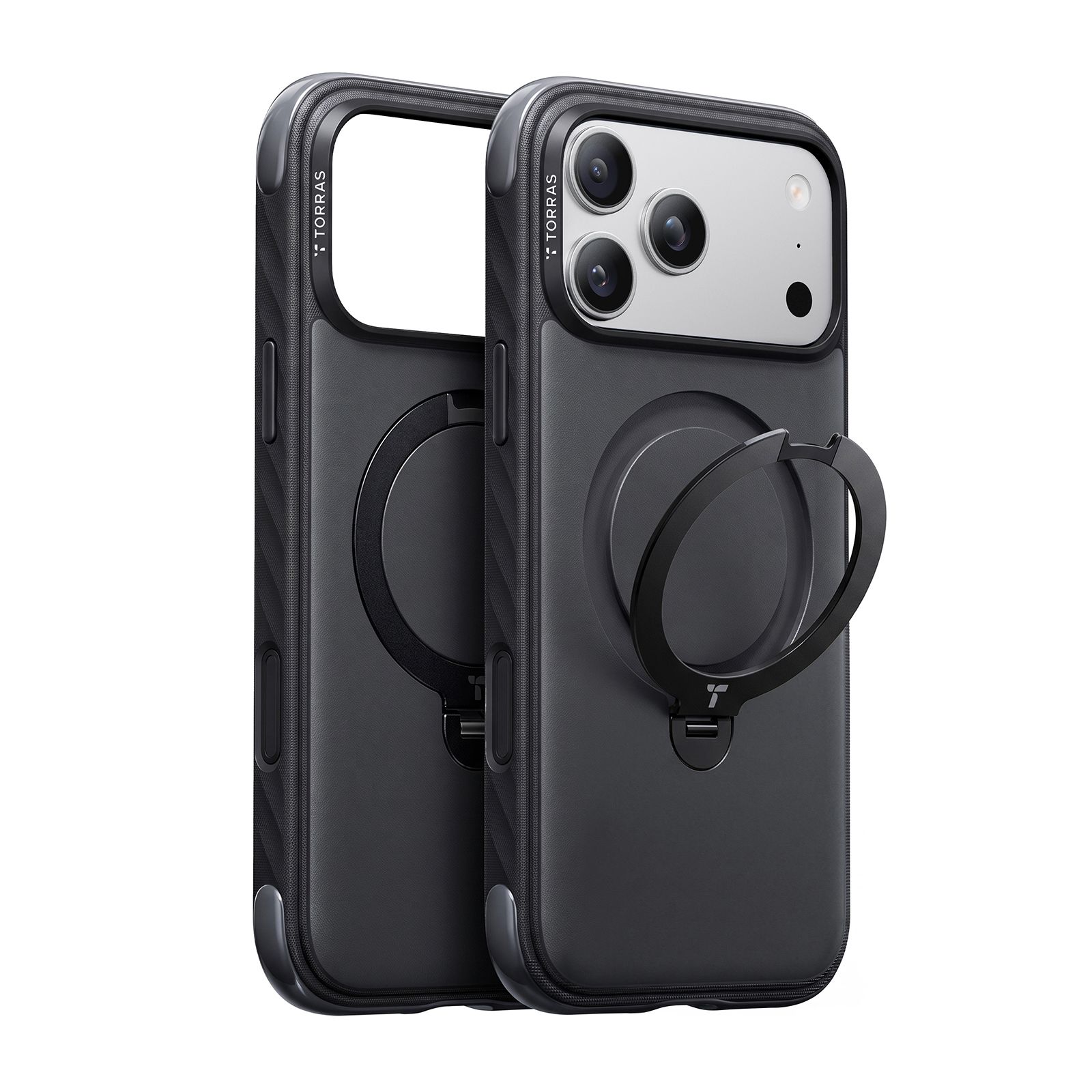 Torras Ostand Rugg iPhone 18 Pro Black