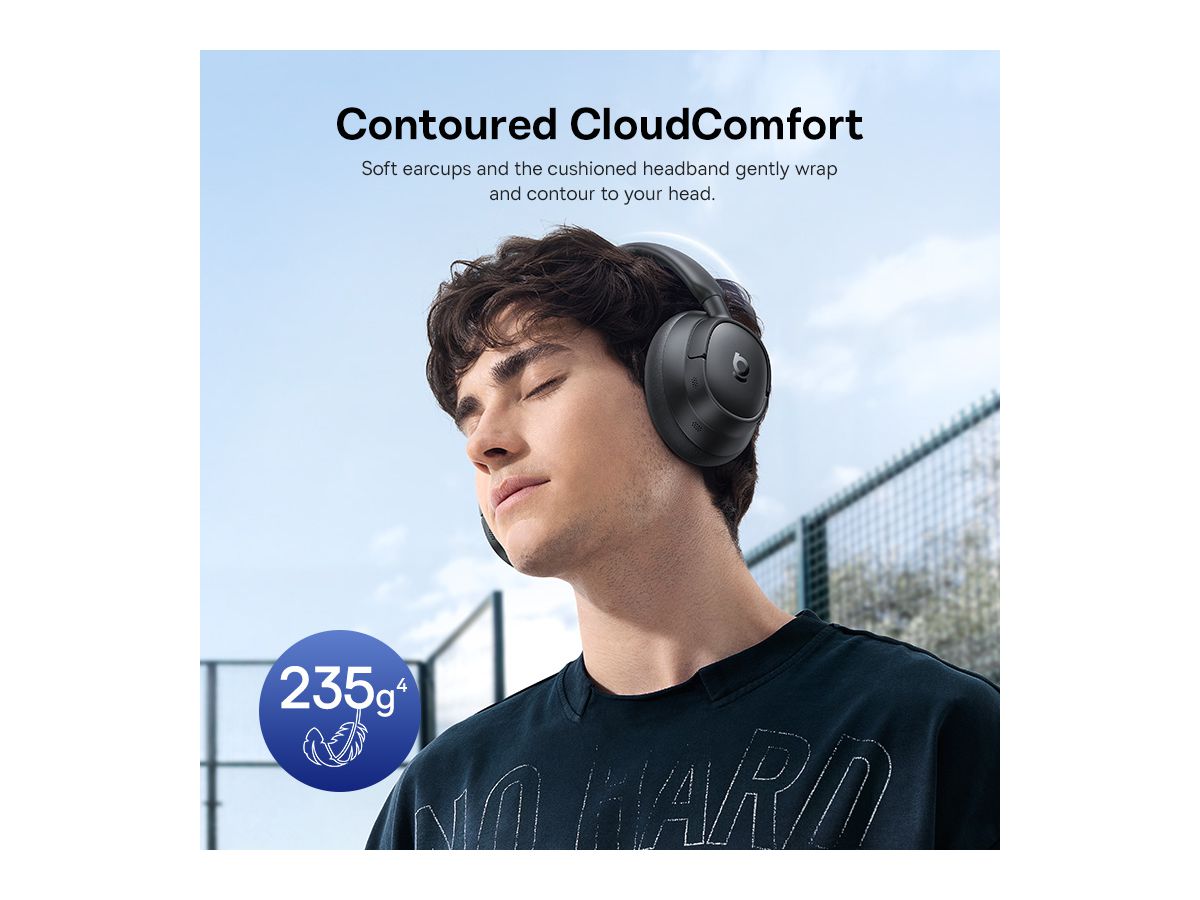 Baseus Bass BH1 NC Wirel ANC Headph Bl