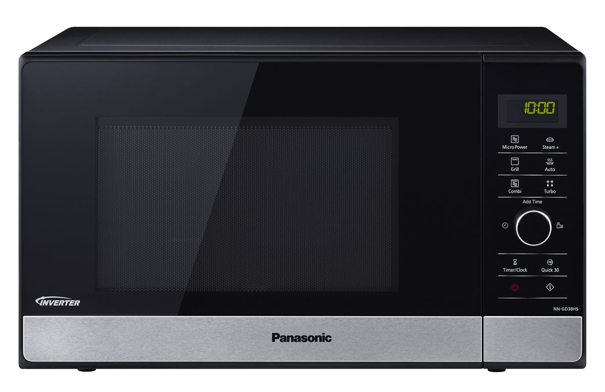 Panasonic Mikrowelle + Grill GD38 Black