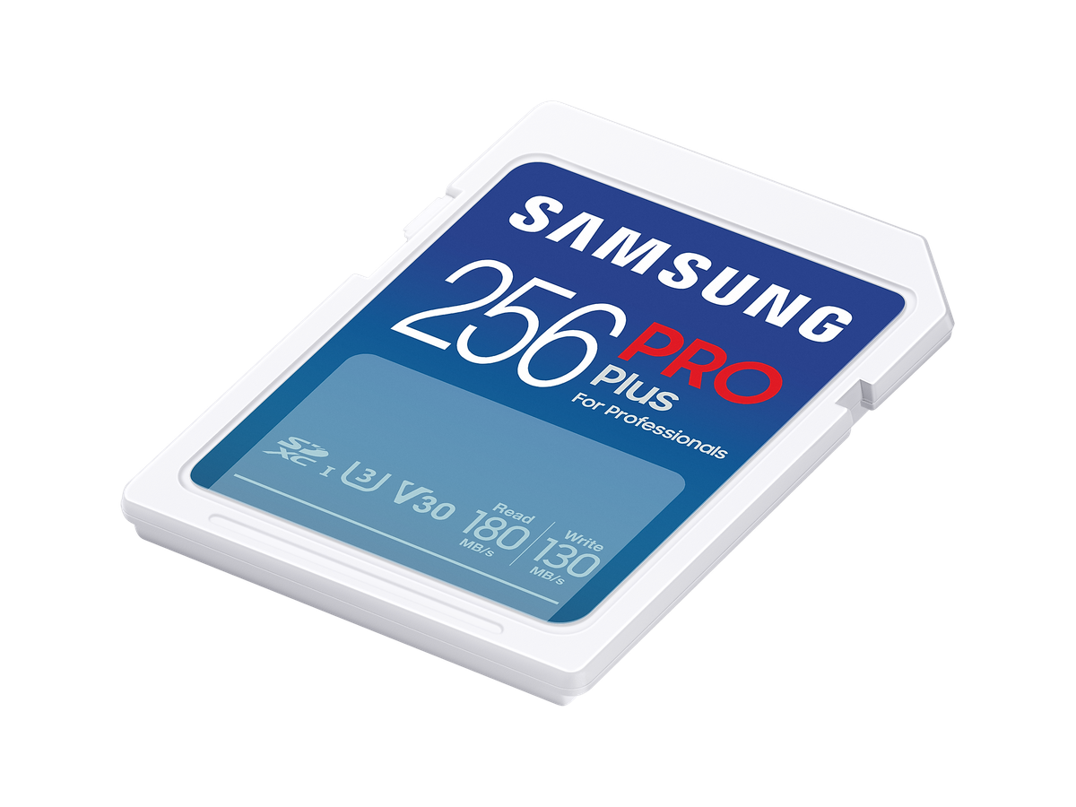 Samsung Pro+ SDXC 256GB 180MB/s V30