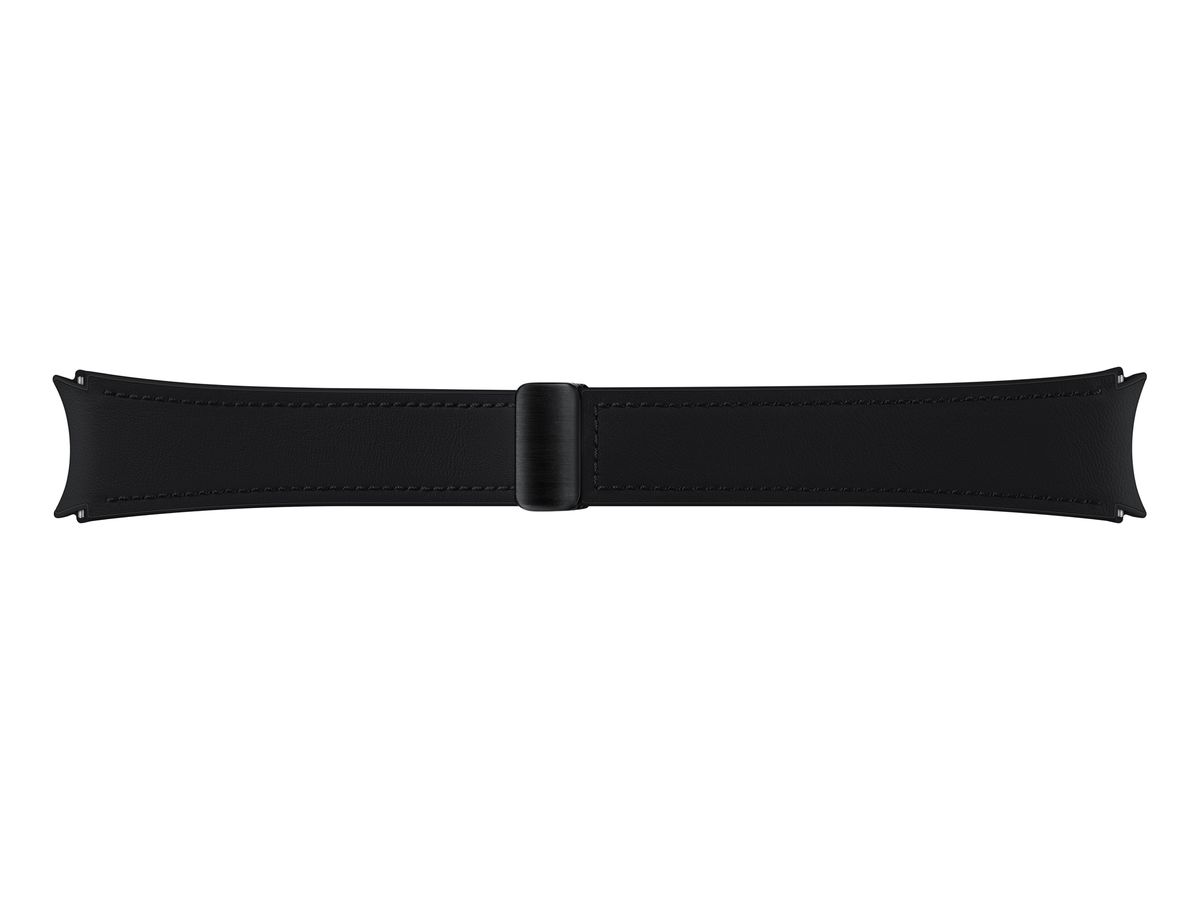 Samsung D-Buckle Hybrid Eco-Leather M/L Watch6|5|4 Black