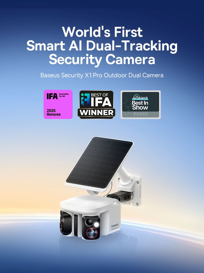 Baseus X1 Pro Outdoor Dual Cam 3K